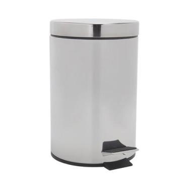 Imagem de Lixeira de Inox com Pedal Le Shine Prata 3L, UNICA