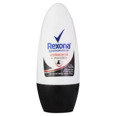 Imagem de DesodoranteRoll-on Rexona Feminino Antibacterial Invisible 50ml