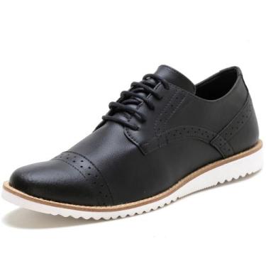 Imagem de Sapato Social Oxford  Form's Brasil, Preto, 41