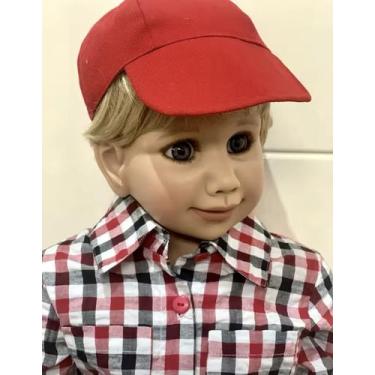 Imagem de Boneco Manequim 1m Silicone Realista Loiro João - Real Baby Dolls