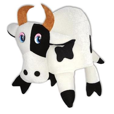 Imagem de MERRIMAX - Novelty Plush Cow Hat for Adults and Teens - Cute and Comfy Costume Accessory