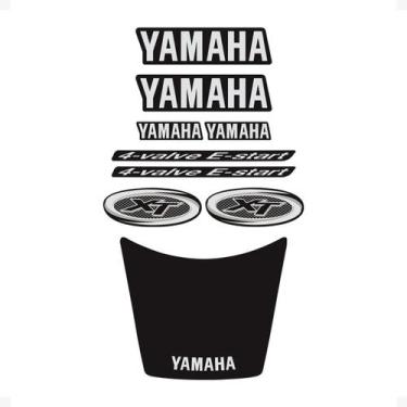 Imagem de Kit Adesivos Compatível Yamaha Xt 600 2003/2004 Moto Preta - SPORTINOX