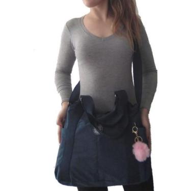 Imagem de Bolsa Casual Ombro Lateral Bag Feminina, Azul, Marinho