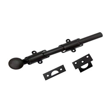 Imagem de QCAA Parafuso de porta holandesa de latão sólido, 60 cm, ORB