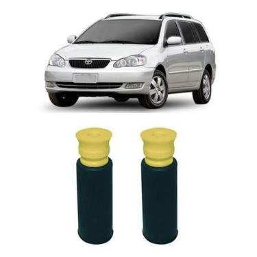 Imagem de 2 Batente Coifa Guarda Pó Traseiro Fielder 2005 2006 2007 - Qualykits