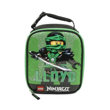Imagem de Lancheira LEGO NINJAGO isolada macia e reutilizável para crianças
