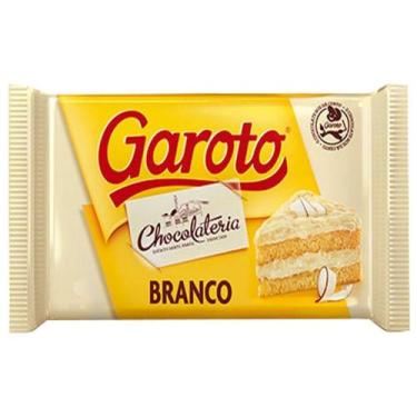 Imagem de Chocolate Branco Garoto Barra 2,1kg, Chocolate Branco