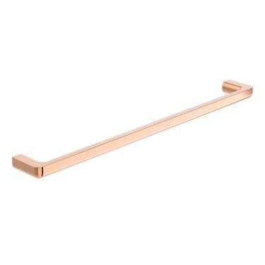 Imagem de Kit com 3 Toalheiro de Barra 600 Mm Design Sofisticado Rosé Gold