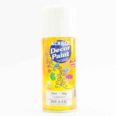 Imagem de Spray 150ml Branco 519 Acrilex, Unico