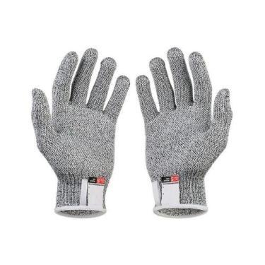 Imagem de Luvas Profissional Anti Corte Máxima Proteção Facas  Nivel 5 - BC BORA