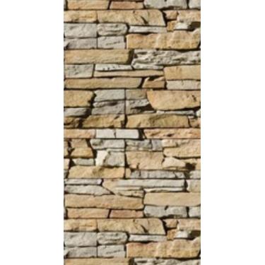 Imagem de Papel De Parede Adesivo Pedra Ferro Área Interna Externa PE 02 3METROS