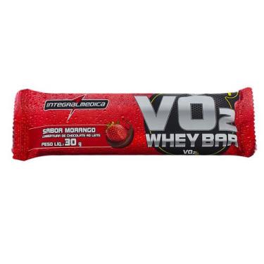 Imagem de Barra de Proteína Integralmédica VO2 Protein Bar Iso Sabor Morango com