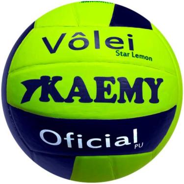 Imagem de Bola Vôlei Star Lemon Kaemy Adulto PU Soldadada 280g-K10