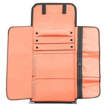 Imagem de Mostruário Médio Misto Pasta Porta Joias Bijuterias Pano Aveludado Gua