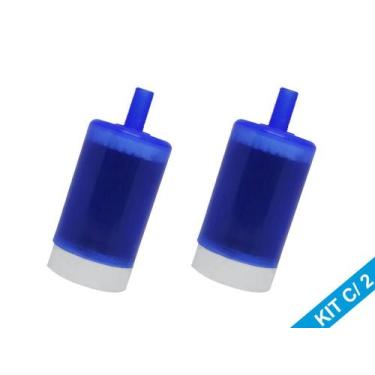 Imagem de Kit 2 Refil Com Carvão Ativado Para Torneiras Ativi Filtro - Acquabios