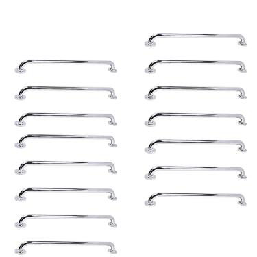 Imagem de Barra de Apoio Inox 70cm Kit 15 Unidades Acessibilidade Idoso Cadeirante Banheiro Box S...