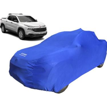 Imagem de Capa De Tecido Para Carro Fiat Toro - Mz, Azul