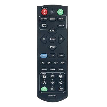 Imagem de Controle remoto de substituição RCP01051 compatível com projetor Viewsonic PJD5255 PJD5253 PJD5555W PJD5155 PJD5250 PJD5151 PJD5153