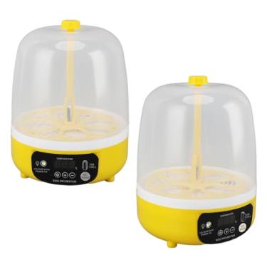 Imagem de Incubadora Automática de Ovos, Máquina de Incubação de Aves de 6 Ovos Com Controle de Temperatura para Aves de Codorna, Pato de Frango, Adequada para Ovos (Torneamento Automático)