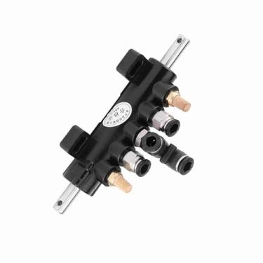 Imagem de Válvula de Controle de Ar Pedal Válvula Ranger Trocador de Pneus Máquina Suprimentos Ferramenta Tipo B Liga Alumínio Alta Durabilidade Preto Prata (Domarydq29o76zyx-04)