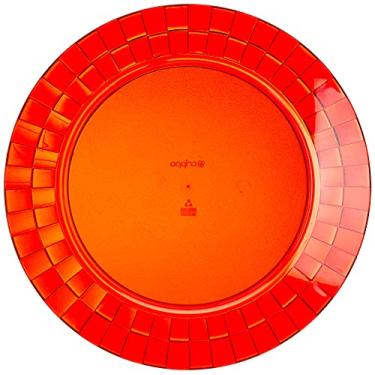 Imagem de Prato G, Vermelho Transparente, Crippa, 403041-006