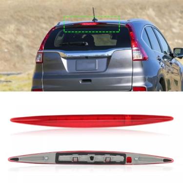 Imagem de Abodvu Compatível com Honda CRV terceira luz de freio 2012-2016, 4ª geração de montagem alta traseira traseira centro de freio luz de freio, CRV 3rd conjunto de luz de freio, substituição para