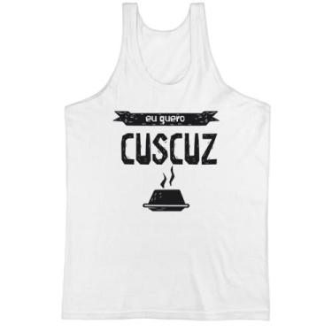 Imagem de Camiseta Regata Eu quero cuscuz - Alearts, P