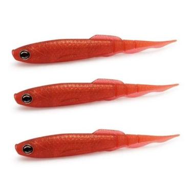 Imagem de Isca Artificial Soft Monster 3X Bacashad (13cm) 3 Unidades - Várias Co