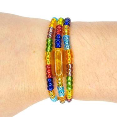 Imagem de Pulseira Guia de Proteção Ciganos - Balaio de Santo, 19 cm