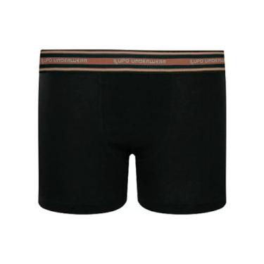 Imagem de Cueca Boxer Infantil Lupo 00141-003 Algodão Com Elastano T. P/GG, P, 9