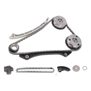 Imagem de A ABSOPRO Kit de corrente de distribuição do motor para Land Rover Discovery Sport 2015-2018 para Land Rover Range Rover Evoque 2.0L 2012-2017 Nº LR095137/LR111078/LR025264 1 conjunto