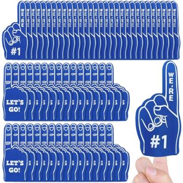 Imagem de HAVAGDTM 60 Pcs Mini Dedo De Espuma Esportes Mão Dedo Para Suprimentos De Festa Temática Esportiva Futebol Basquete Futebol Esportes Lembrancinhas