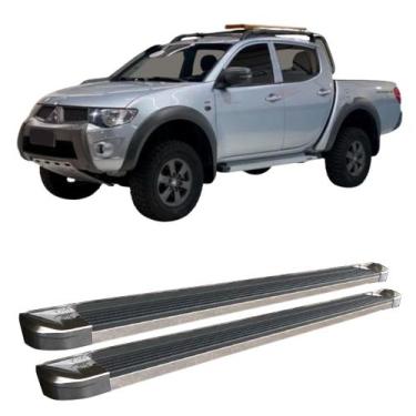 Imagem de Estribo L200 Triton 2007 2008 2009 2010 2011 2012 2013 Prata - C&K