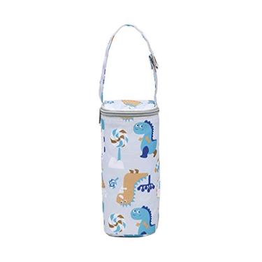 Imagem de QERPON Aquecedor de água de leite, isolado, aquecedor, mamadeira, frescor, preservado, bolsa para mamadeira para viagem de carro