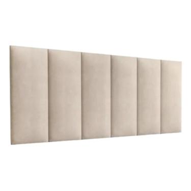 Imagem de Painel Cabeceira Dobrável Sophia Para Cama Queen Box 1.58m Tecido Sued