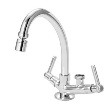 Imagem de Torneira C/saída Maquina Arejador Articulado 1/4 Volta Luxo