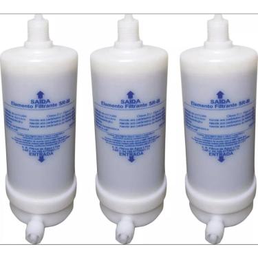 Imagem de Kit 3 Refil Vela Filtro Aqua New Junior / Classic