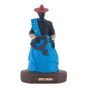 Imagem de Imagem Orixa Oxossi Escultura Resina Estatua 10 Cm - Lua Mistica