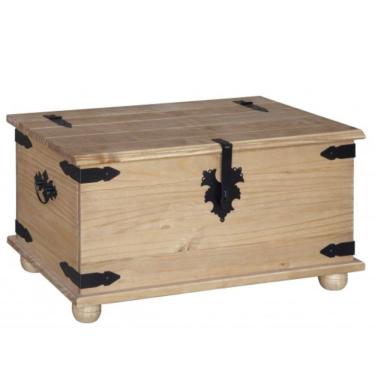 Imagem de Baú de Madeira Marrom Antique