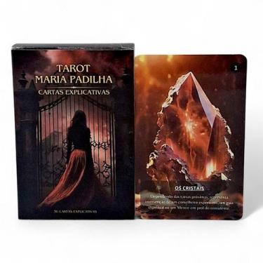 Imagem de Taro  Maria Padilha Iniciantes com 36 cartas Explicativas - Aya