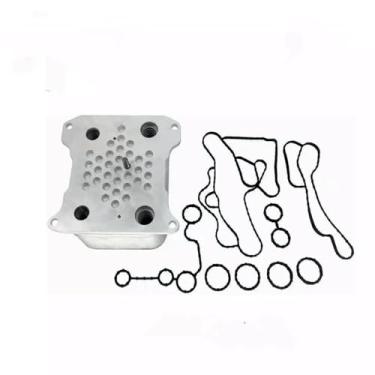 Imagem de Radiador de óleo 8C3Z-6A642-A Resfriador de óleo 8C3Z6A642A com junta compatível com Ford F250 F350 F450 F550 Super Duty 6.4L PowerStroke 2008-2010