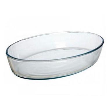 Imagem de Travessa de Vidro Temperado Oval Borossilicato 3L Ecos - ECOS