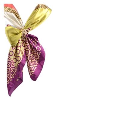 Imagem de Crachá de broche, guirlanda de strass elegante broche de barbante de argola de lenço de seda clipe fivela suporte broche pinos acessórios de moda presente feminino (cor do metal: preto) (ouro), One