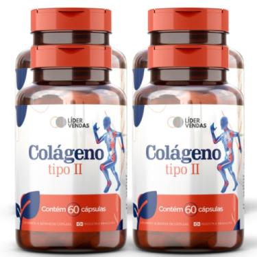 Imagem de Colágeno Tipo 2-1g com 60 cáps - 4 potes