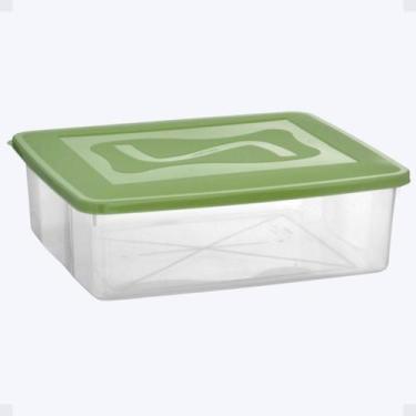 Imagem de Caixa Organizadora Topa Tudo Com Tampa Resistente 18 Litros - Plástico