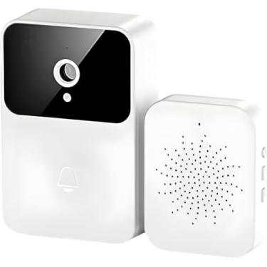 Imagem de Campainha C/Câmera Wifi S Fio Inteligente Interfone C Áudio