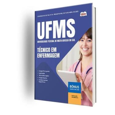 Imagem de Apostila UFMS  - Técnico em Enfermagem - Apostilas Opção