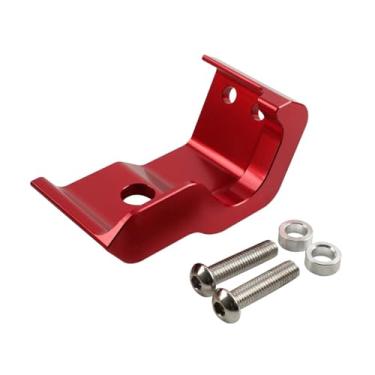 Imagem de simhoa Peça de modificação da base do amortecedor da motocicleta, capa protetora do garfo dianteiro para TC TX TE FC FX FE, Vermelho