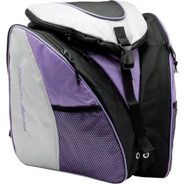 Imagem de Bolsa Mochila Patins Com Alça E 3 Divisórias Reforçada Lilás