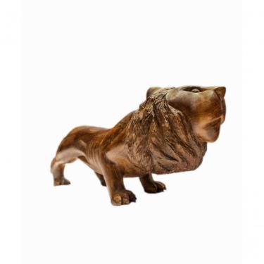 Imagem de Leão Simba 130cm Madeira Rei Decorar Natureza Pronto Artes